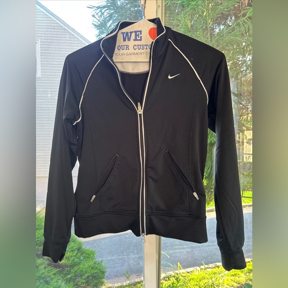 Nike Other - Nike Kids Size S 4-6 Drifit Black  Zip Up Jacket
